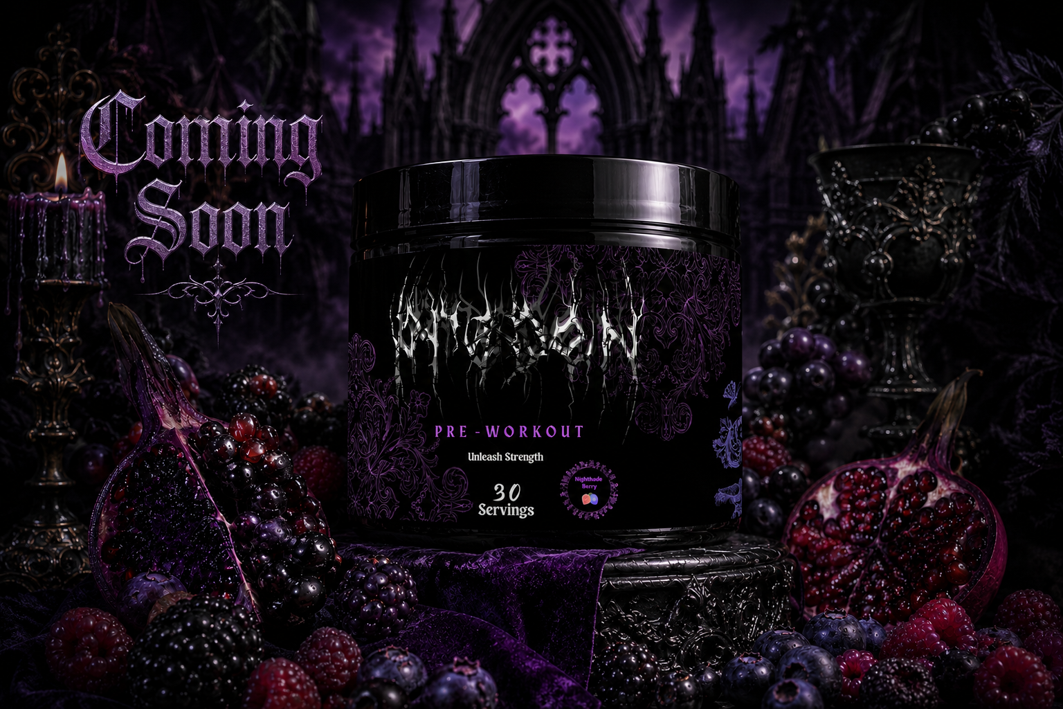 We are releasing our first ever batch of PRE-WORKOUT!