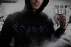 Nightrider Oversized Luxury Hoodie Purple - PRODEN 