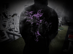 Nightrider Oversized Luxury Hoodie Purple
