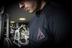 Phantom Dusk Long Sleeve Quarter Zip Compression Dark red. - PRODEN 
